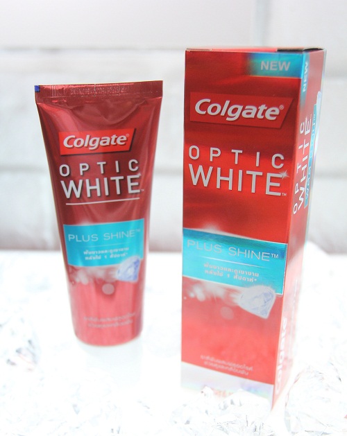ผลิตภัณฑ์ Colgate Optic White Plus Shine 