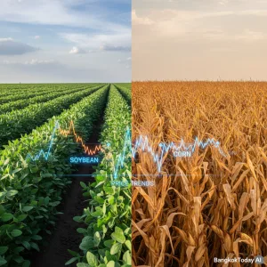 วิเคราะห์ตลาดธัญพืช: ทิศทางราคาข้าวโพดและถั่วเหลืองจะเป็นอย่างไร?