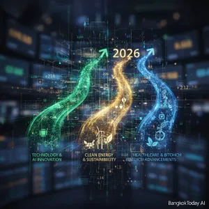 JPMorgan เผย 3 กลุ่มอุตสาหกรรมน่าจับตาที่สุดในตลาดหุ้น มุ่งหน้าสู่ปี 2026