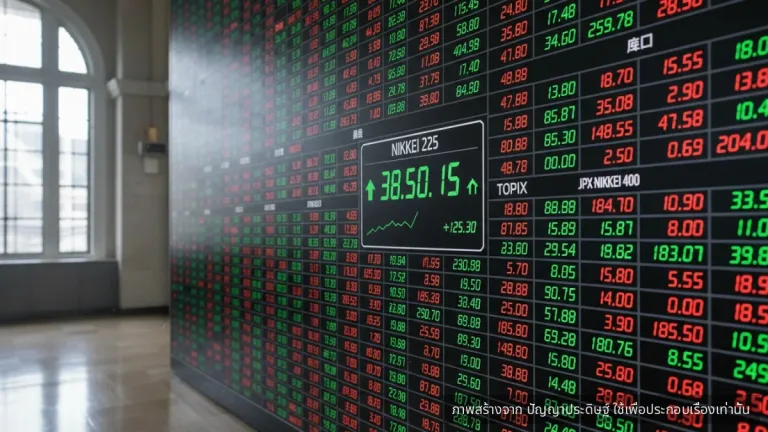 ตลาดหุ้นเอเชีย เปิดสัปดาห์สุดท้ายปี 68 ผันผวน Nikkei 225 ฟิวเจอร์สบวก