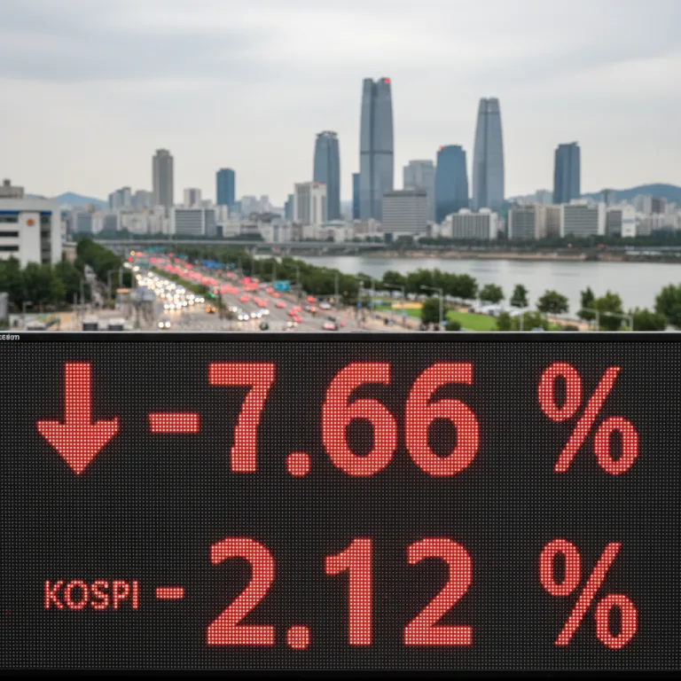 ตลาดหุ้นเอเชียร่วงถ้วนหน้า เกาหลีใต้นำดิ่ง รอตัวเลขเศรษฐกิจจีน