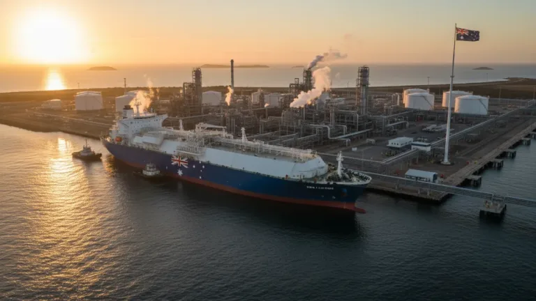 ออสเตรเลียคุมส่งออก LNG สั่งผู้ผลิตกันสำรอง 15-25% ป้อนตลาดในประเทศ เริ่มปี 2027