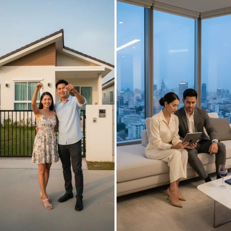 ซื้อบ้าน vs เช่าบ้าน: คำนวณต้นทุนรวม 10 ปีแบบไม่หลงตัวเลข