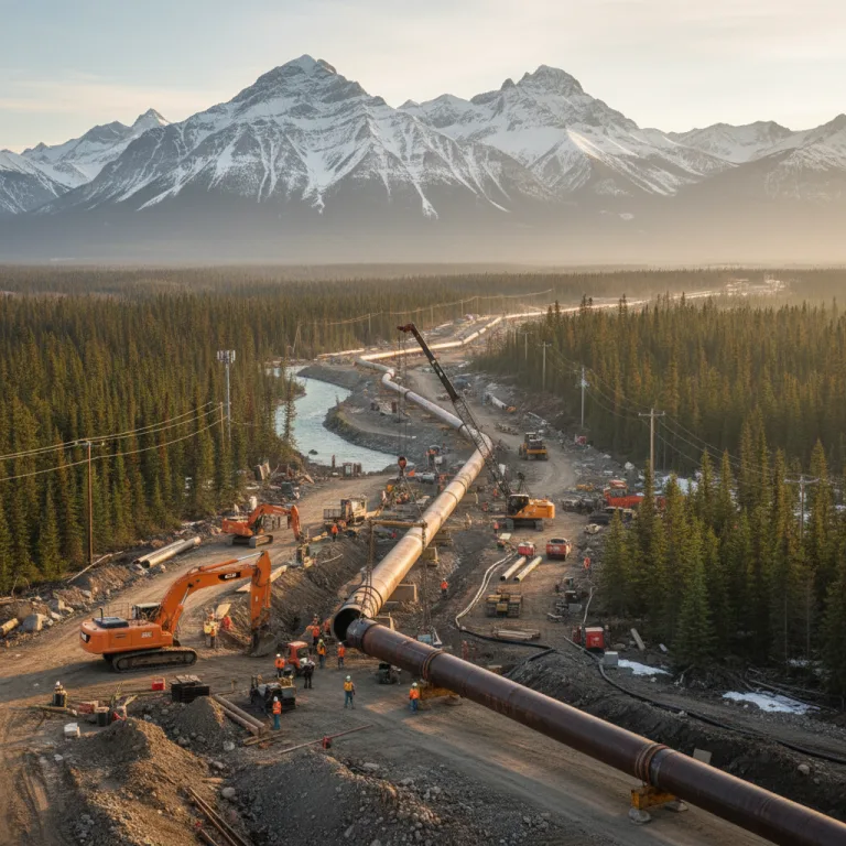 ท่อส่งน้ำมันแคนาดา เส้นใหม่จ่อผุด ตั้งเป้าส่งออก 1 ล้านบาร์เรลต่อวัน