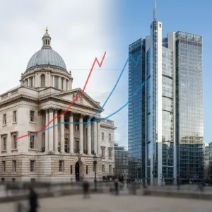 ธนาคารกลางยุโรปส่งสัญญาณปี 2026: BOE ลดดอกเบี้ยสวนทาง ECB