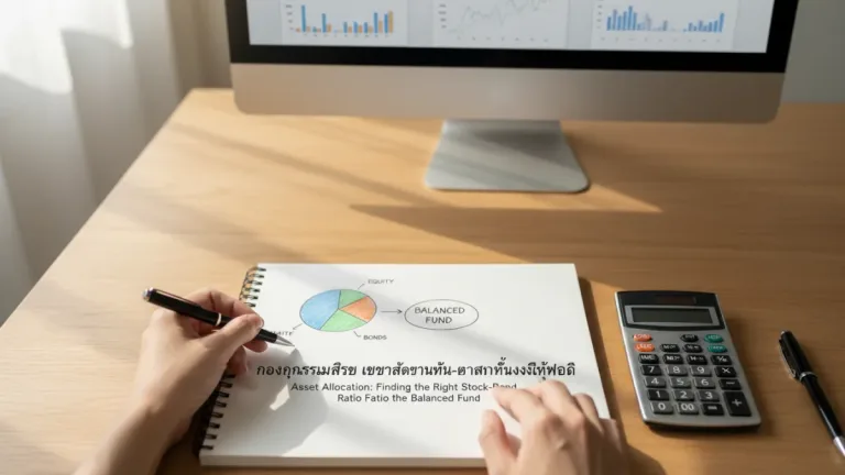กองทุนรวมผสม เลือกสัดส่วนหุ้น-ตราสารหนี้ยังไงให้พอดี