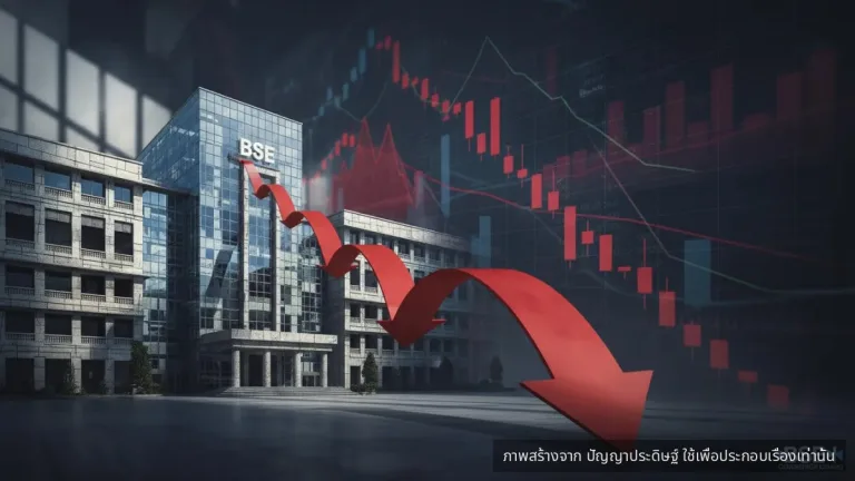 เงินทุนต่างชาติไหลออก จากตลาดหุ้นอินเดียทุบสถิติปี 68 ทะลุ 1.58 ล้านล้านรูปี