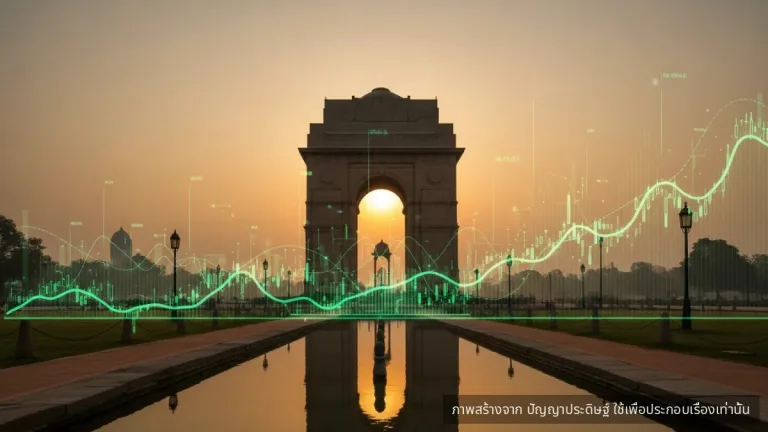 เศรษฐกิจอินเดียโตแกร่ง! คาด GDP ปี FY26 พุ่ง 7.3% แต่ตลาดหุ้นอาจไม่ร้อนแรง