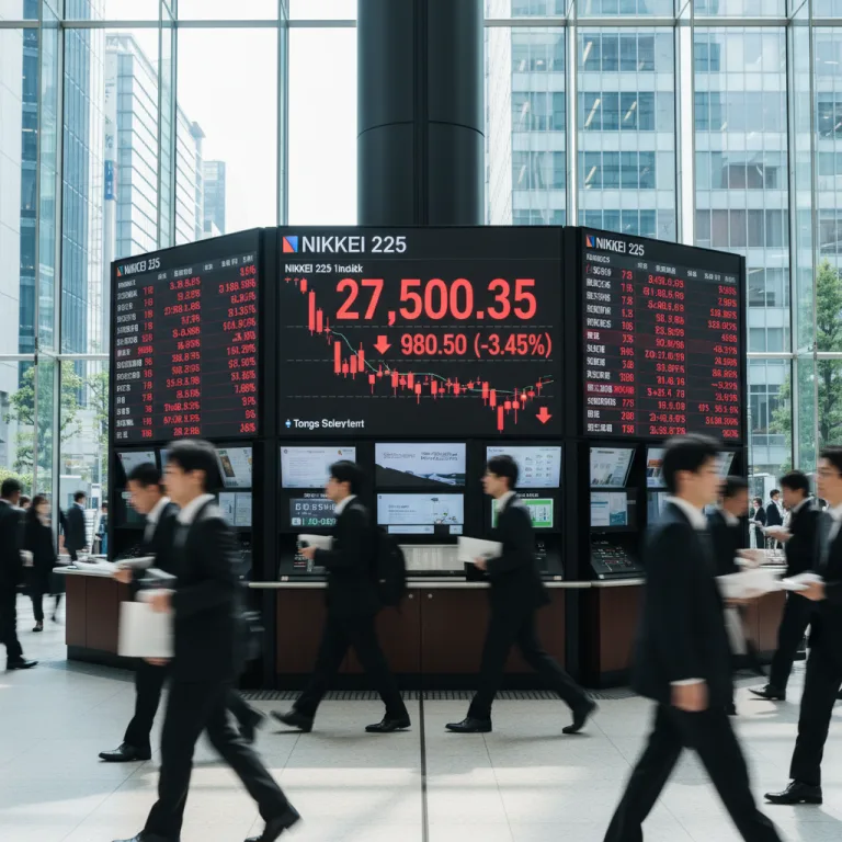 ดัชนี Nikkei ร่วง 1.3% ตามหุ้นเทคฯ สหรัฐฯ ปิดที่ 50,168 จุด
