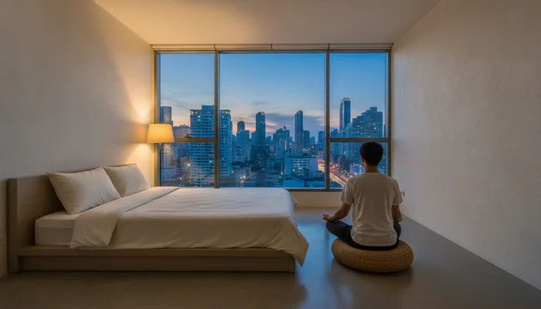 นั่งสมาธิ ประโยชน์และวิธีฝึกจิตให้สงบก่อนนอน