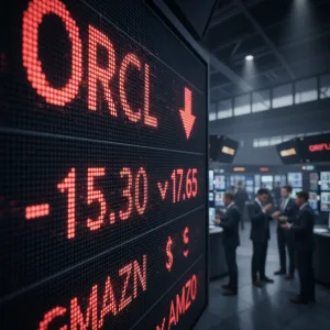 หุ้น Oracle ร่วง 11% ฉุดกลุ่ม AI ดิ่งตาม หลังผลประกอบการน่าผิดหวัง