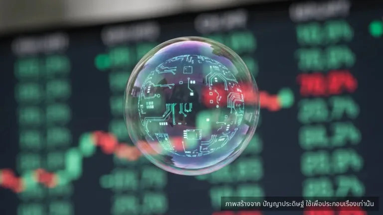 ฟองสบู่ AI นักวิเคราะห์เตือนประวัติศาสตร์ซ้ำรอย แต่ยังไม่ถึงจุดสิ้นสุด