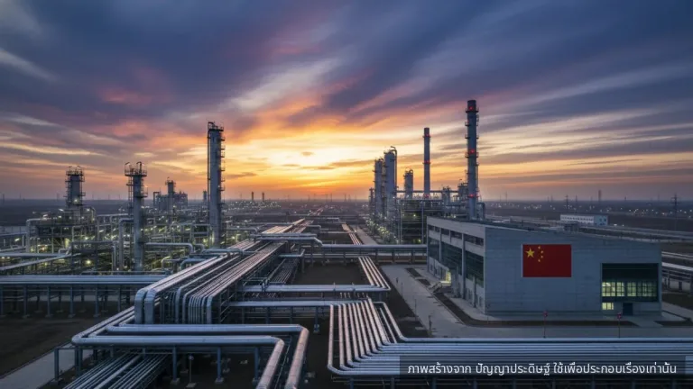 การผลิตก๊าซธรรมชาติของจีนพุ่งแรง อาจกระทบความต้องการ LNG ทั่วโลก