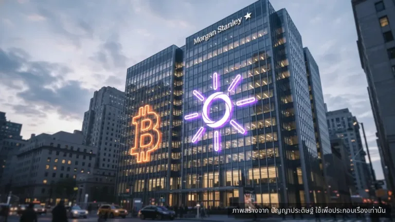 Morgan Stanley ETF ยื่นจัดตั้งกองทุน Bitcoin และ Solana ตอกย้ำเทรนด์สถาบันการเงินโลก