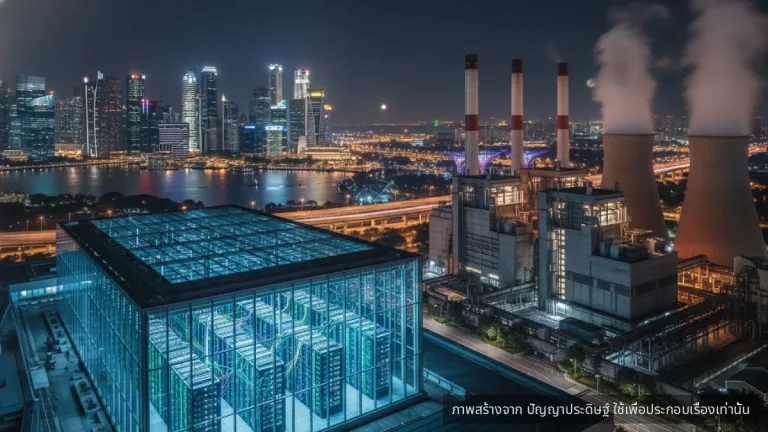 วิกฤตพลังงานสิงคโปร์ เมื่อความสำเร็จเศรษฐกิจดิจิทัลกำลังชนกำแพง