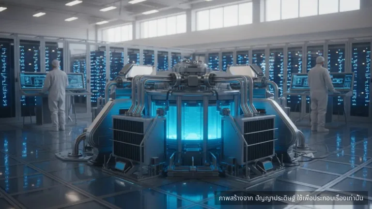 เตาปฏิกรณ์นิวเคลียร์ขนาดเล็ก (SMRs) พลิกโฉมอุตสาหกรรมพลังงาน ตอบโจทย์ AI บูม