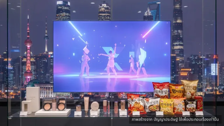 สินค้าเกาหลีในจีน รัฐบาลอัดฉีดแรงหนุน หวังใช้ K-Culture เจาะตลาด