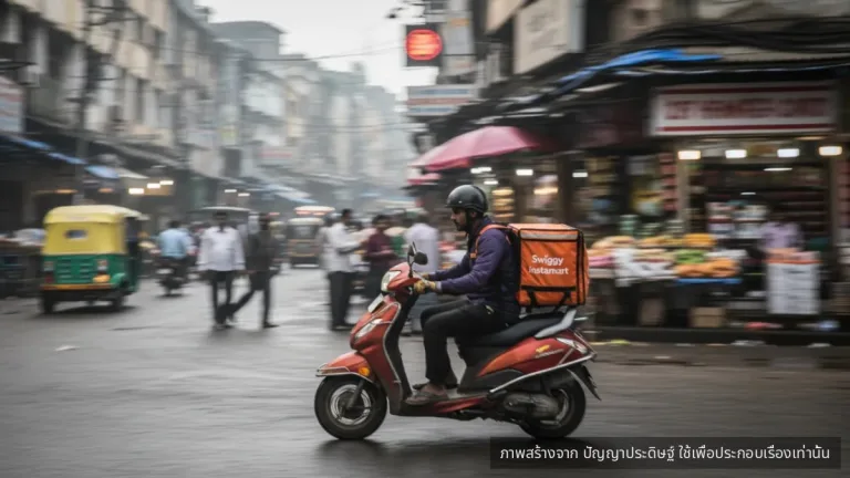 ผลประกอบการ Swiggy Q3FY26 คาดรายได้โตแกร่ง 47% แต่ขาดทุนอาจพุ่งแตะพันล้านรูปี