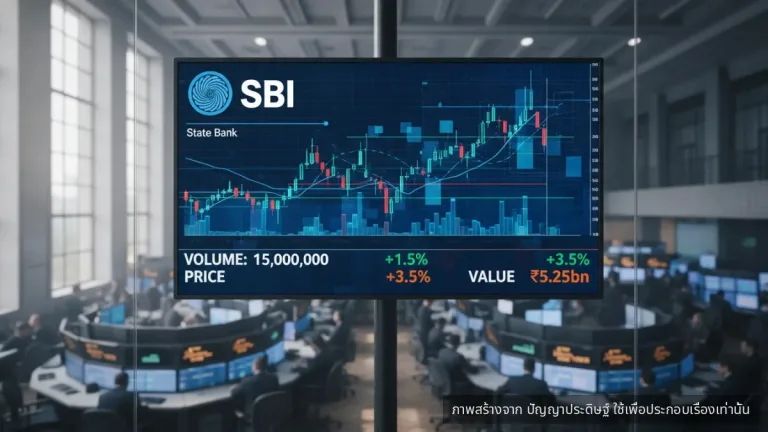 BNP Paribas ซื้อหุ้น SBI ล็อตใหญ่ 640 ล้านรูปี ผ่าน Block Deal