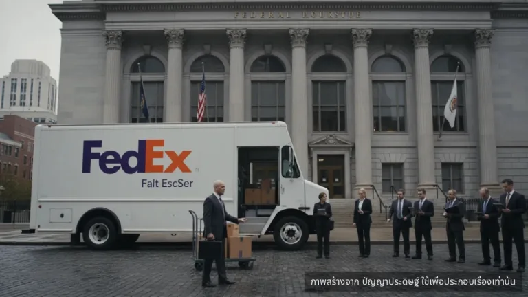 FedEx ฟ้องรัฐบาลสหรัฐฯ ขอคืนเงินภาษีสมัยทรัมป์ หลังศาลสูงสุดชี้ว่าผิดกฎหมาย