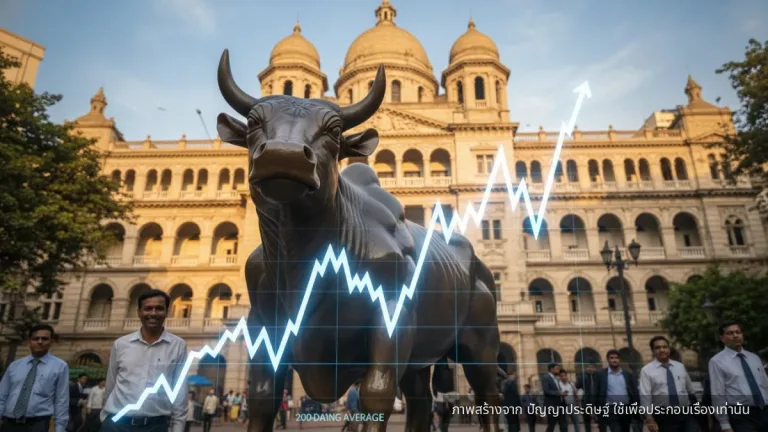 หุ้นอินเดีย 14 ตัวส่งสัญญาณบวก ทะยานเหนือเส้น 200 วัน นำโดย Adani Ports