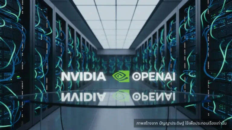 Nvidia เจรจาลงทุนใน OpenAI มูลค่าสูงถึง 3 หมื่นล้านดอลลาร์