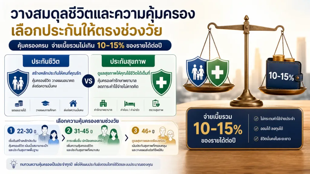 บรรยากาศการใช้งานจริงของ ซื้อประกันสุขภาพ ประกันชีวิต เลือกอย่างไร ให้เหมาะกับอายุและรายได้ของเรา พร้อมบริบท ซื้อประกันสุขภาพ