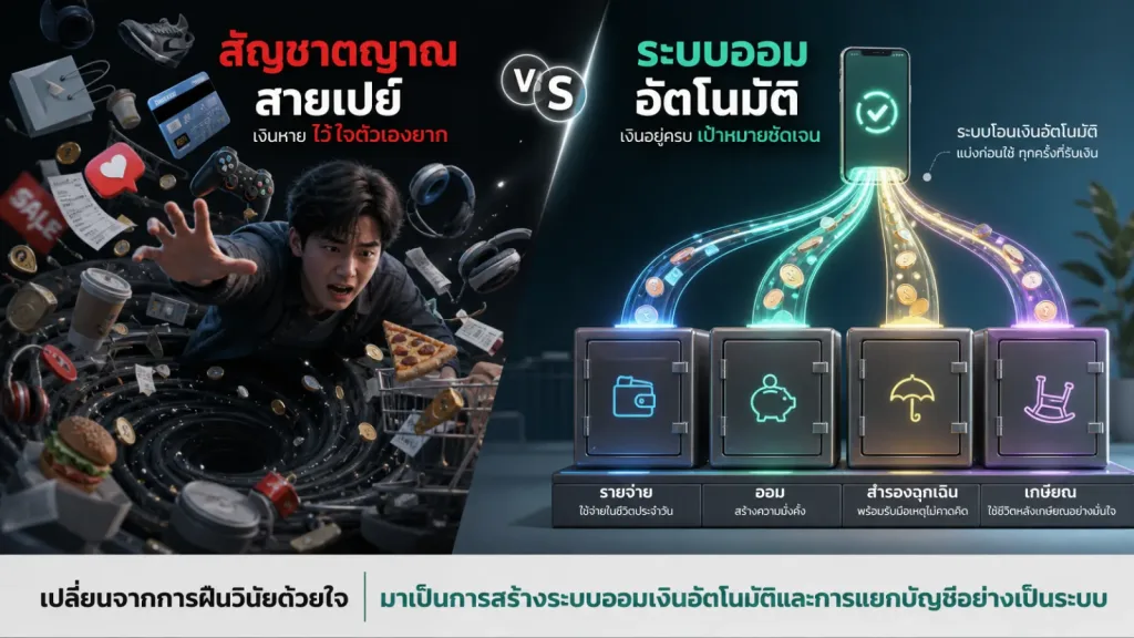 ฉากใช้งานที่สื่อถึง ดัดนิสัย! เก็บเงินไม่อยู่ ต้องทำไง? วิธีแก้ปัญหาพฤติกรรมที่ได้ผลจริง สำหรับ เก็บเงินไม่อยู่ วิธีแก้