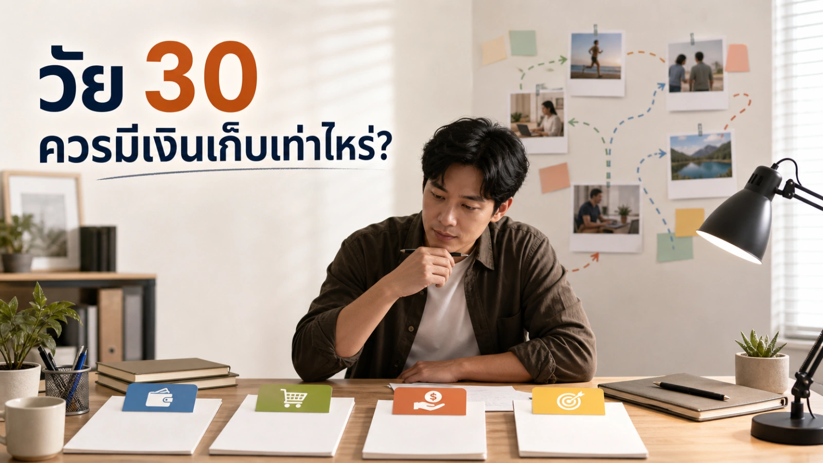 อายุ 30 ควรมีเงินเก็บเท่าไหร่ และควรวางแผนเรื่องเงินอะไรไว้แล้วบ้าง