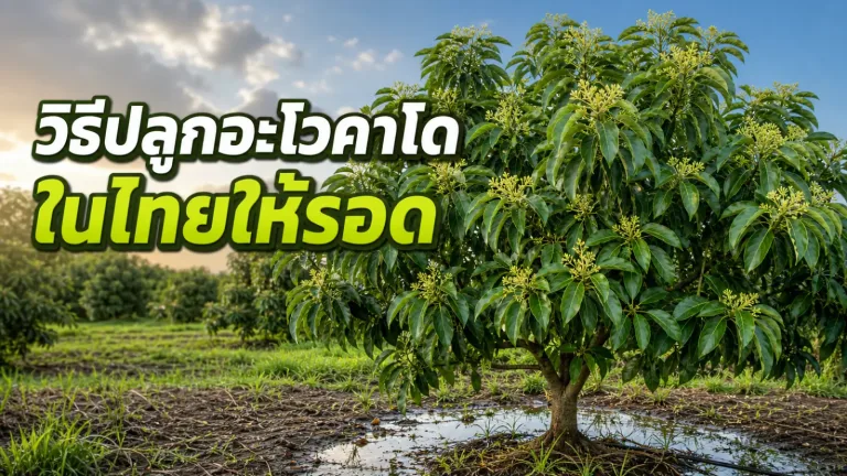 วิธีปลูกอะโวคาโดในไทยให้รอด เลือกพันธุ์ให้ตรงพื้นที่ก่อนต้นโตแต่ไม่เคยติดผล