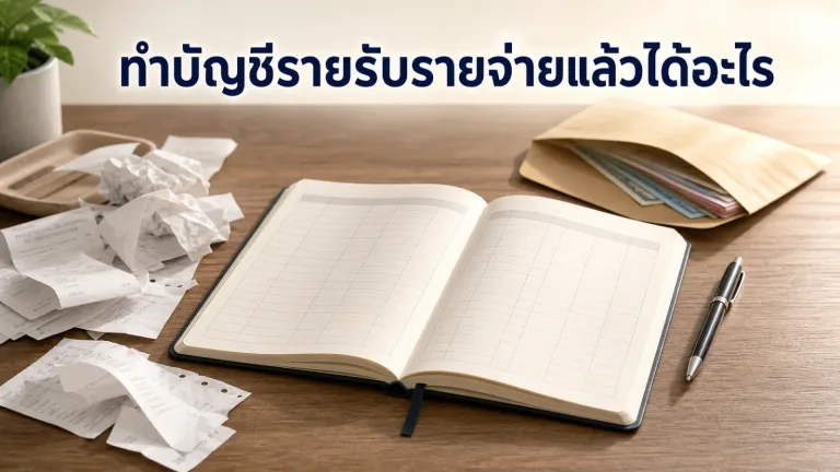 ทำบัญชีรายรับรายจ่ายแล้วได้อะไร และต้องจดยังไงถึงช่วยให้เงินเหลือจริง